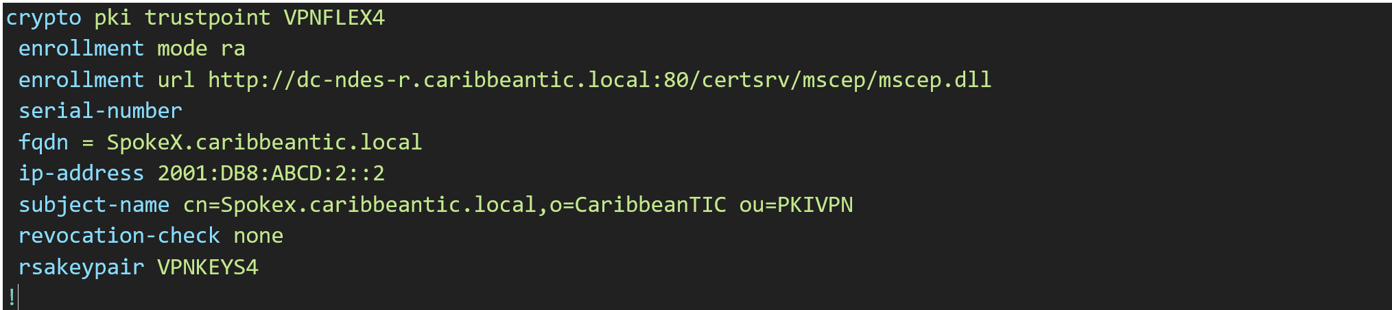 Caribbean TIC PKI y Certificados Digitales Spoke
