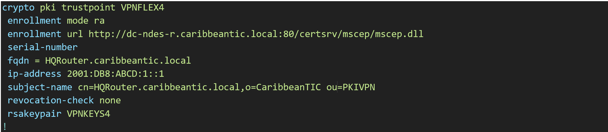 Caribbean-tic Configuracion Certificacion PKI