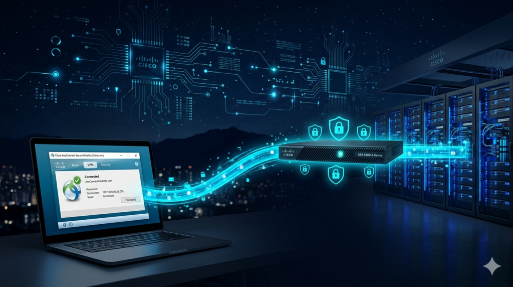 De la Conexión al Diagnóstico: Cómo Resolver una VPN AnyConnect que No Llega a la Intranet